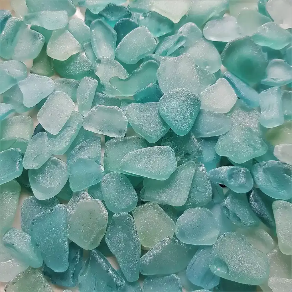 Sea colors sea glass