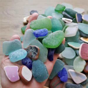 Genuine sea glass and pottery - Image 3