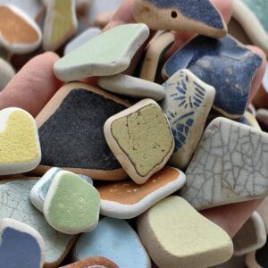 Smoothed Sea Ceramics: Perfect Element for Crafting