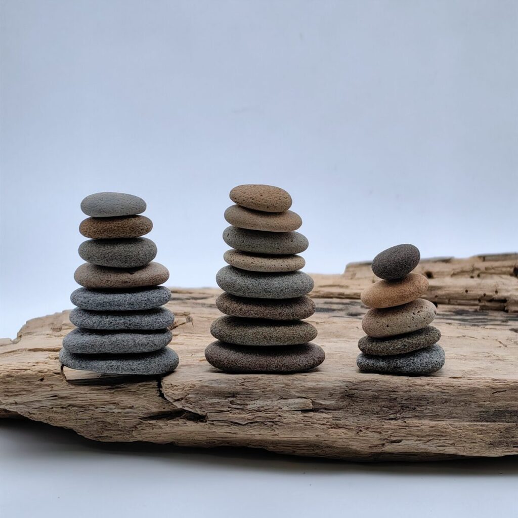 Coastal Balance Stones
