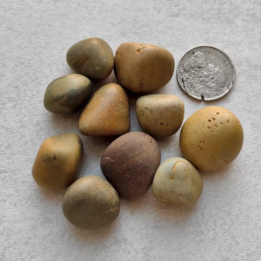 Beach pebbles