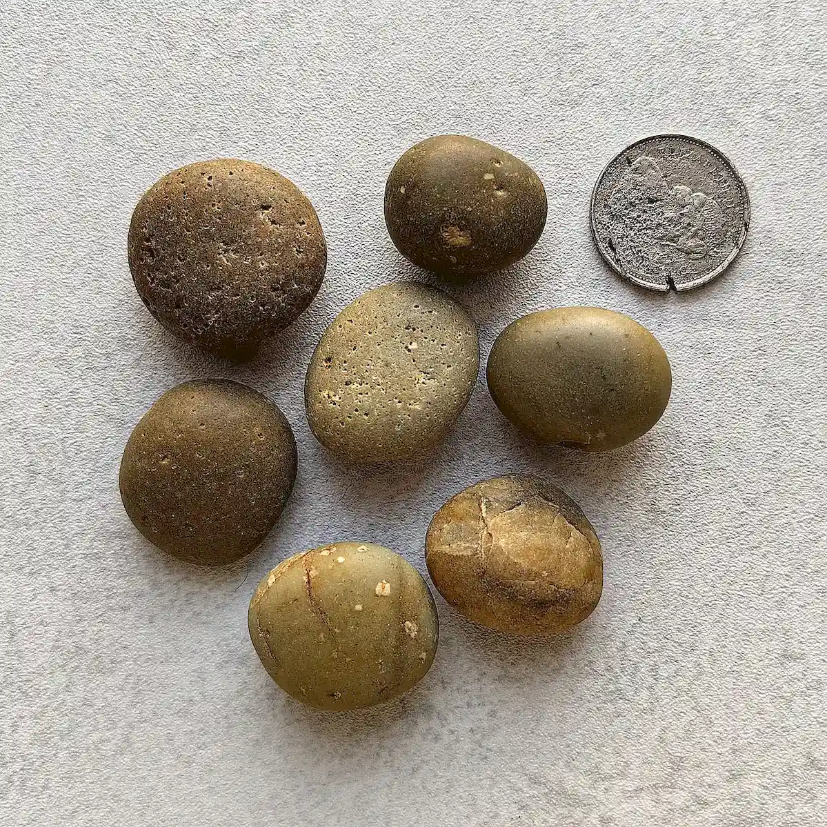 Coastal pebbles