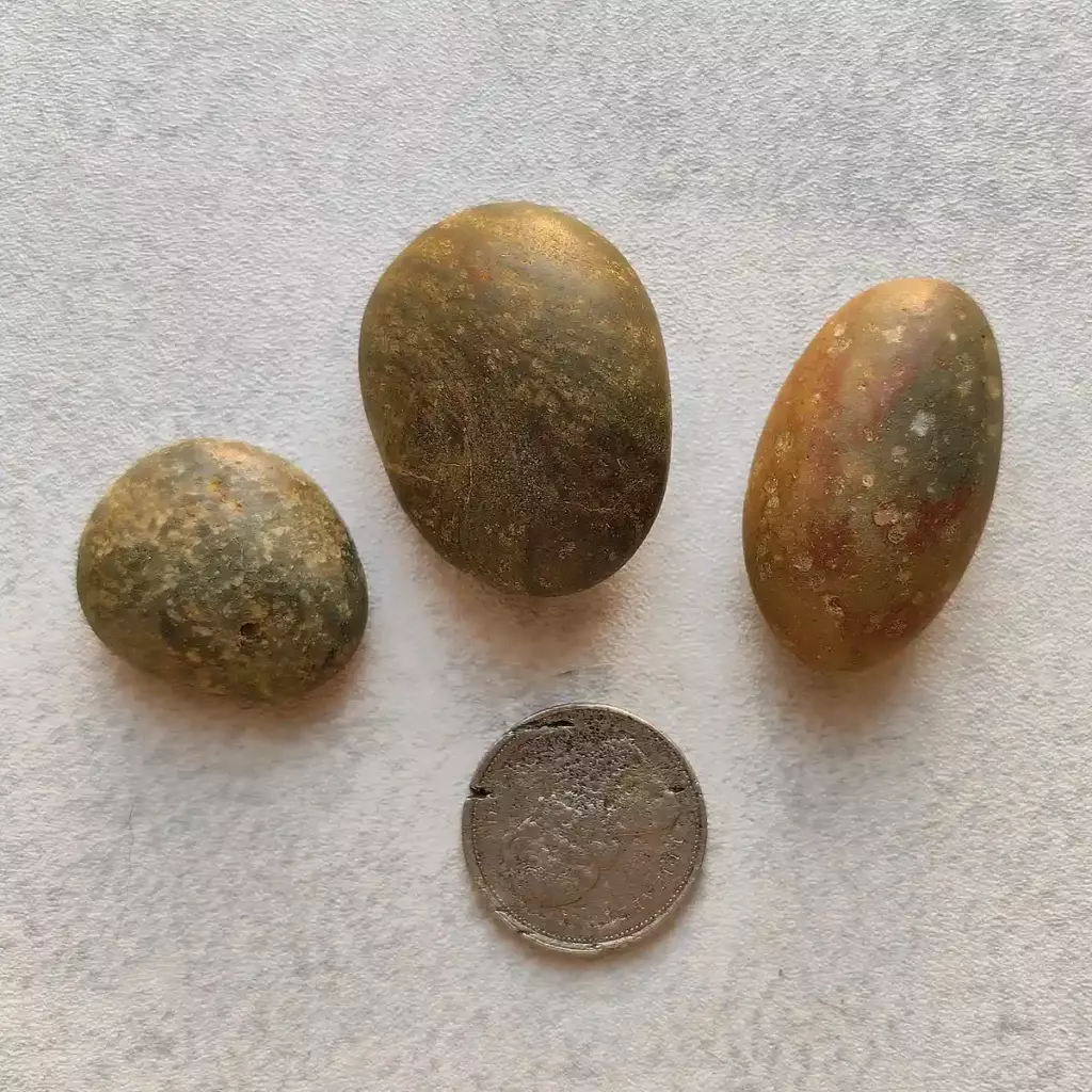 large pebbles