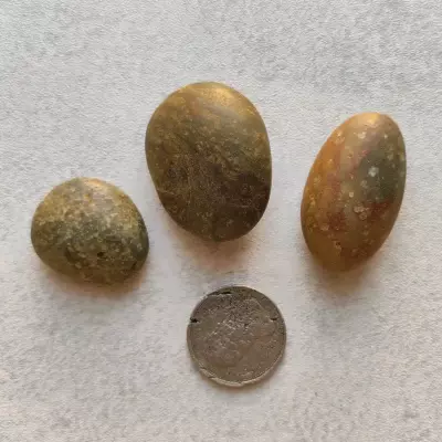 large pebbles
