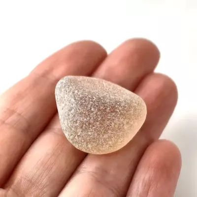 Peachy Pink Sea glass