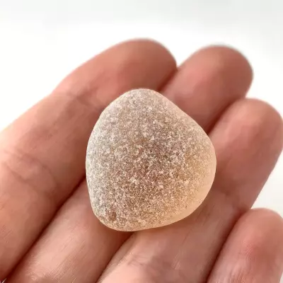 Peachy Pink Sea glass