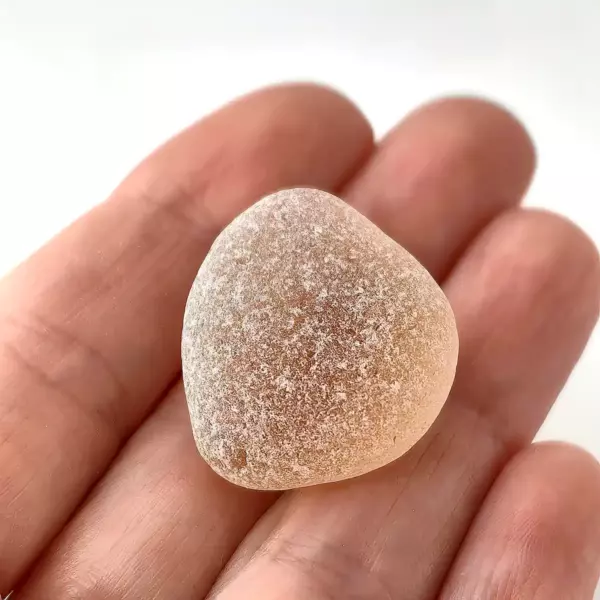 Peachy Pink Sea glass