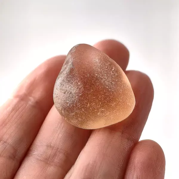 Peachy Pink Sea glass