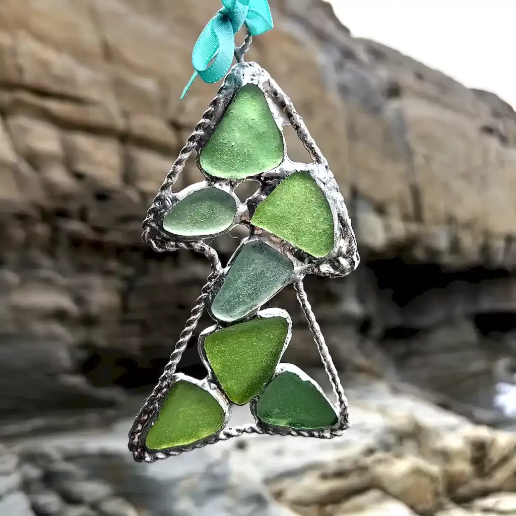 Christmas tree suncatcher