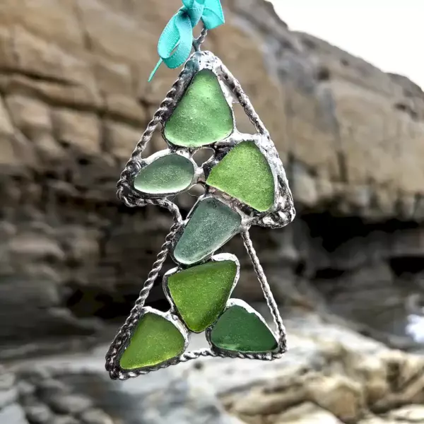 Christmas tree suncatcher