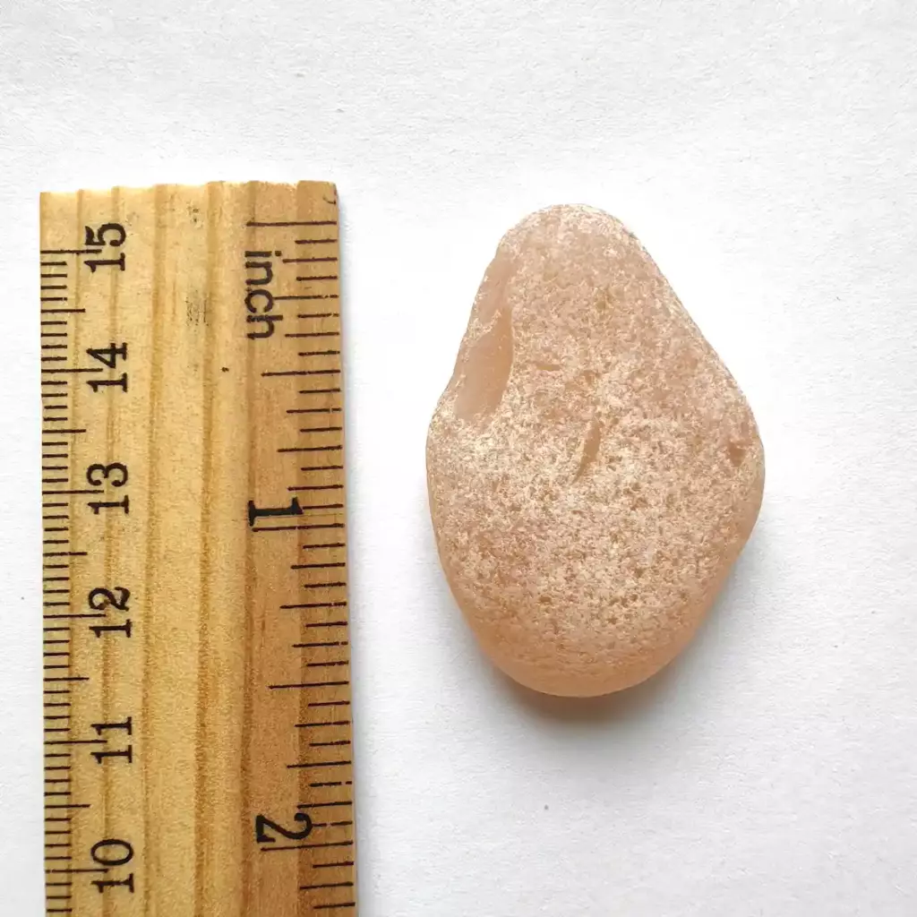 Large pink sea glass-Japan Sea glass
