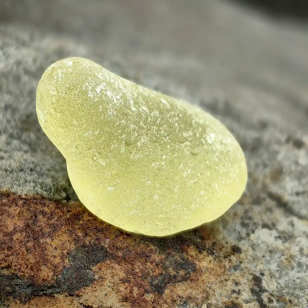Genuine Yellow Sea Glass - Japan Sea glass