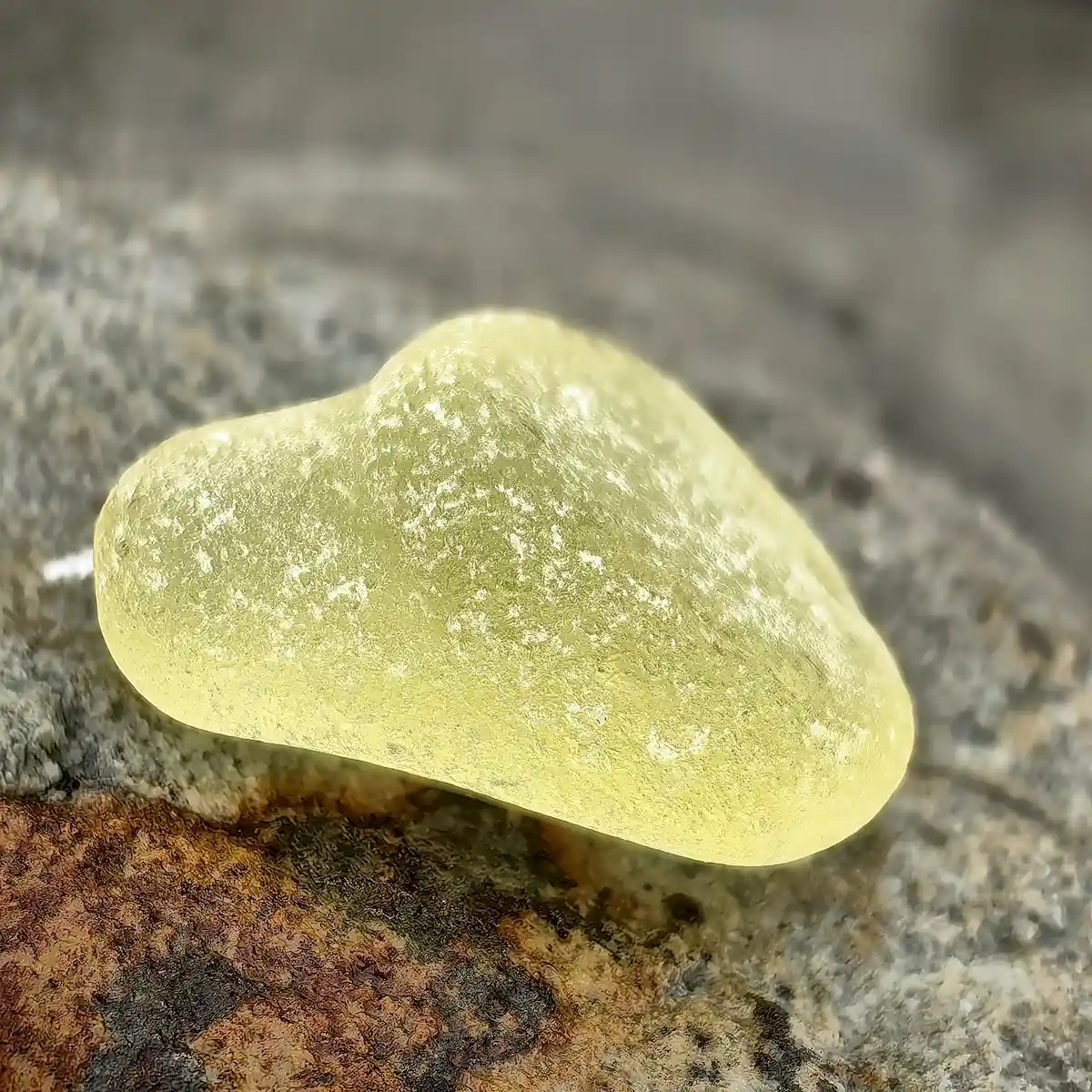 Genuine Yellow Sea Glass - Japan Sea glass