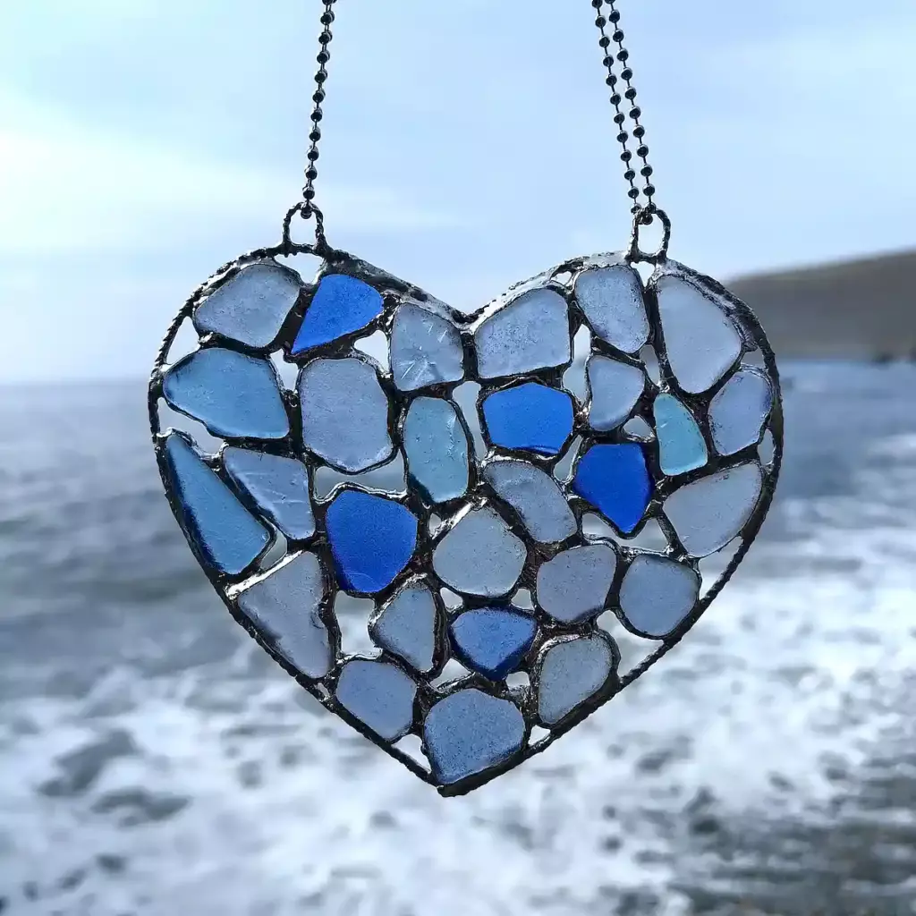 Sea Glass Suncatchers