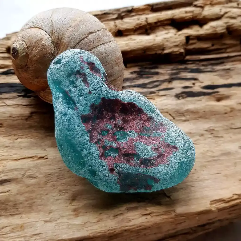 Huge Teal Sea Glass