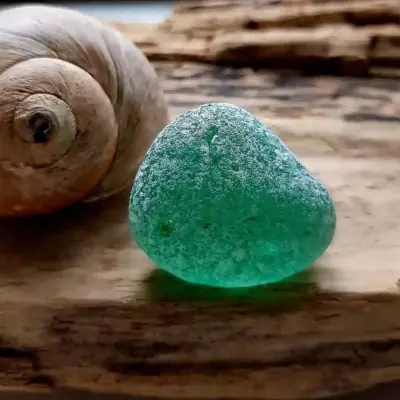 Emerald Green SeaGlass Bubble