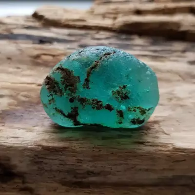 Bonfire Teal Glass