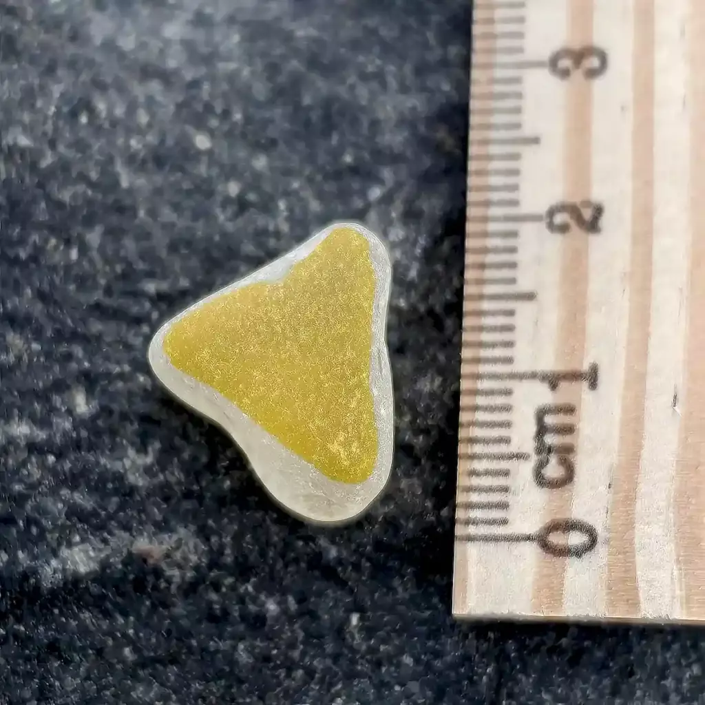 Genuine Yellow SeaGlass