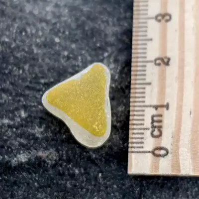 Genuine Yellow SeaGlass