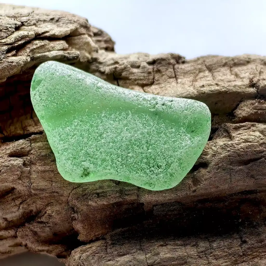 Apple Green Sea Glass