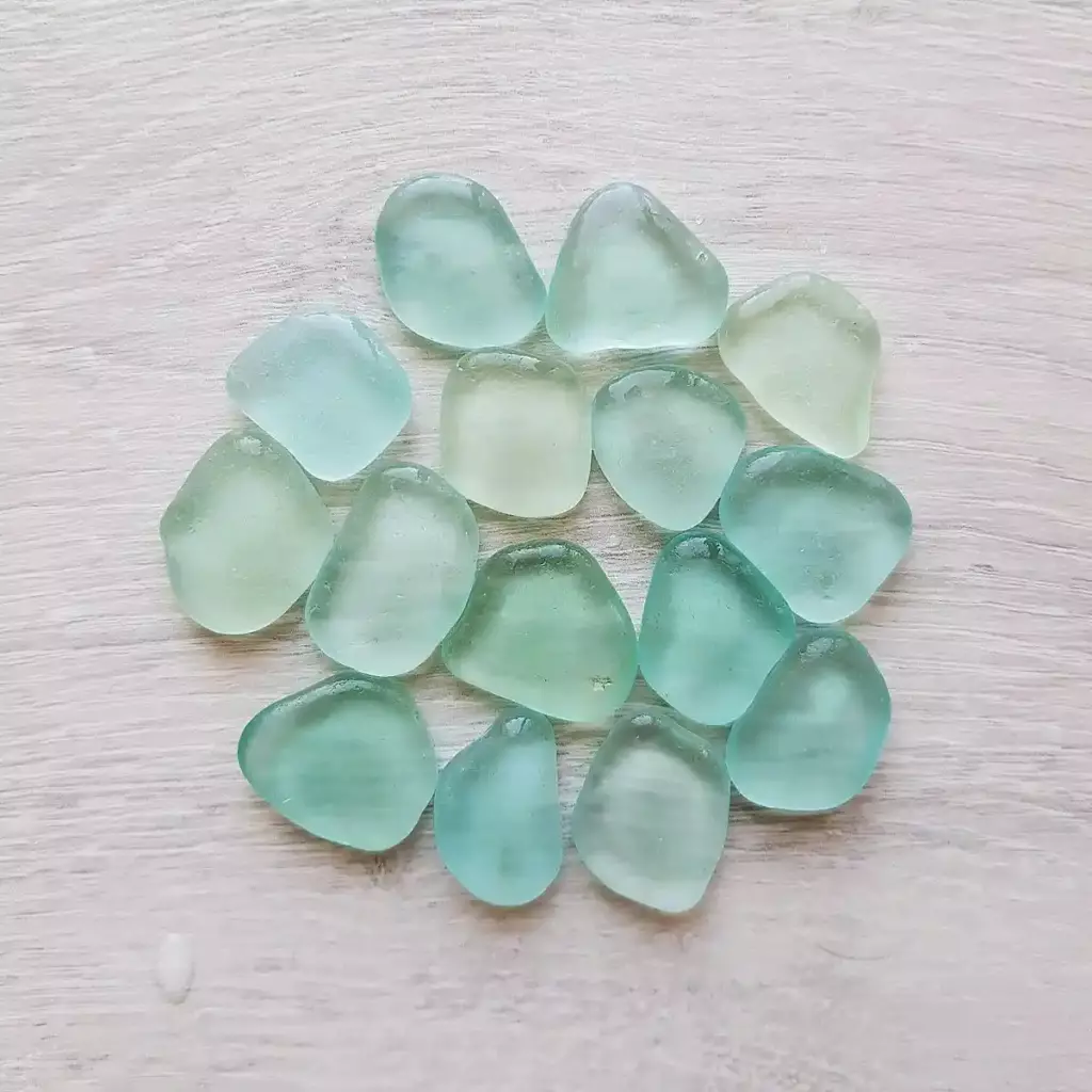 Jewelry grade Sea Foam Sea Glass - Japan Sea glass