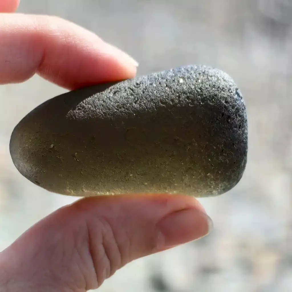 Extra Large Real Sea Glass Bullet