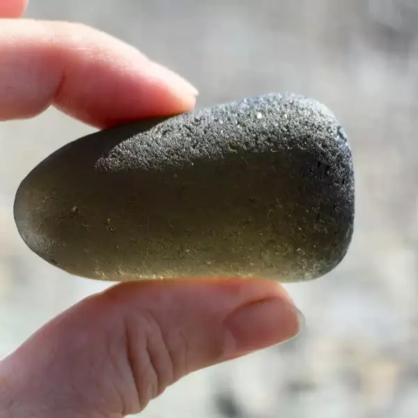 Extra Large Real Sea Glass Bullet