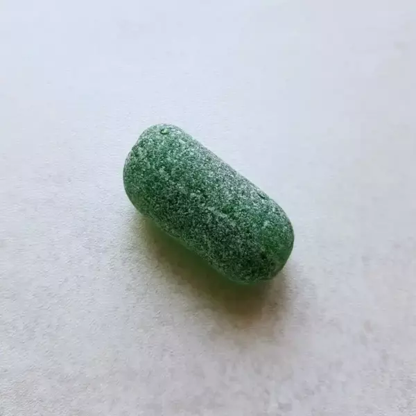 Gorgeous Large Deep Green Sea Glass -Japan Sea glass