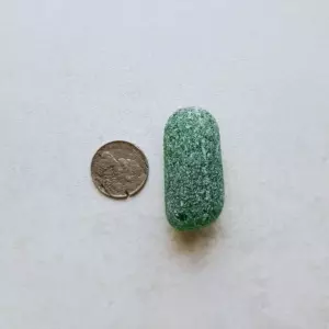 Gorgeous Large Deep Green Sea Glass -Japan Sea glass