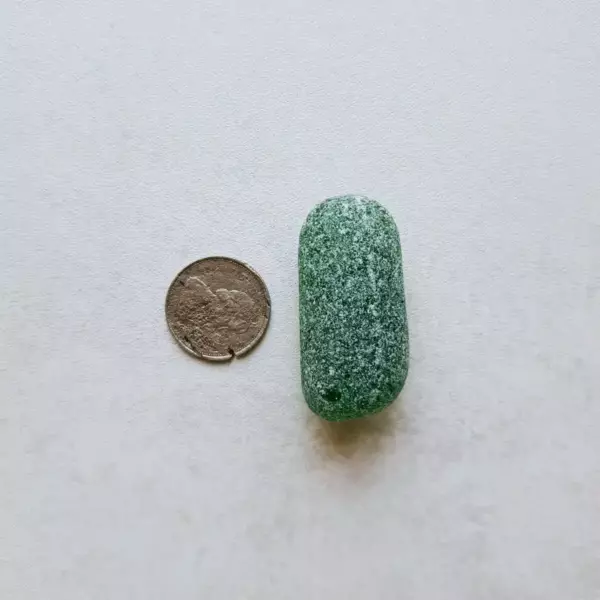 Gorgeous Large Deep Green Sea Glass -Japan Sea glass