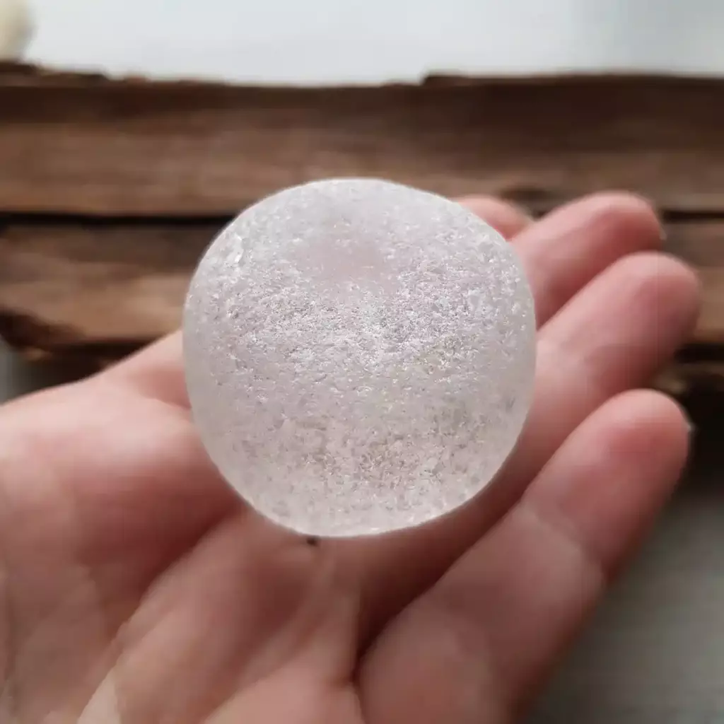 Extra thick bottom - Japan Sea glass