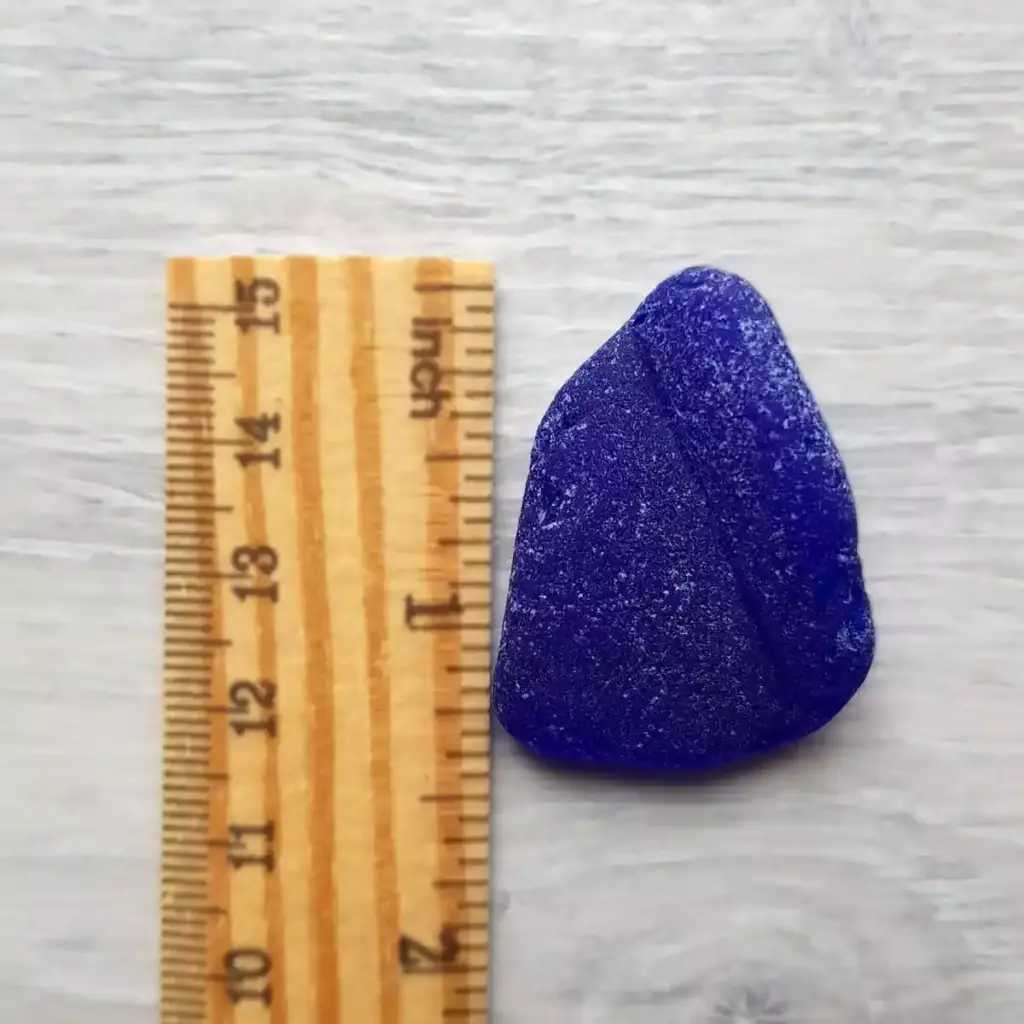 Gorgeous Large Cobalt Blue Sea Glass -Japan Sea glass