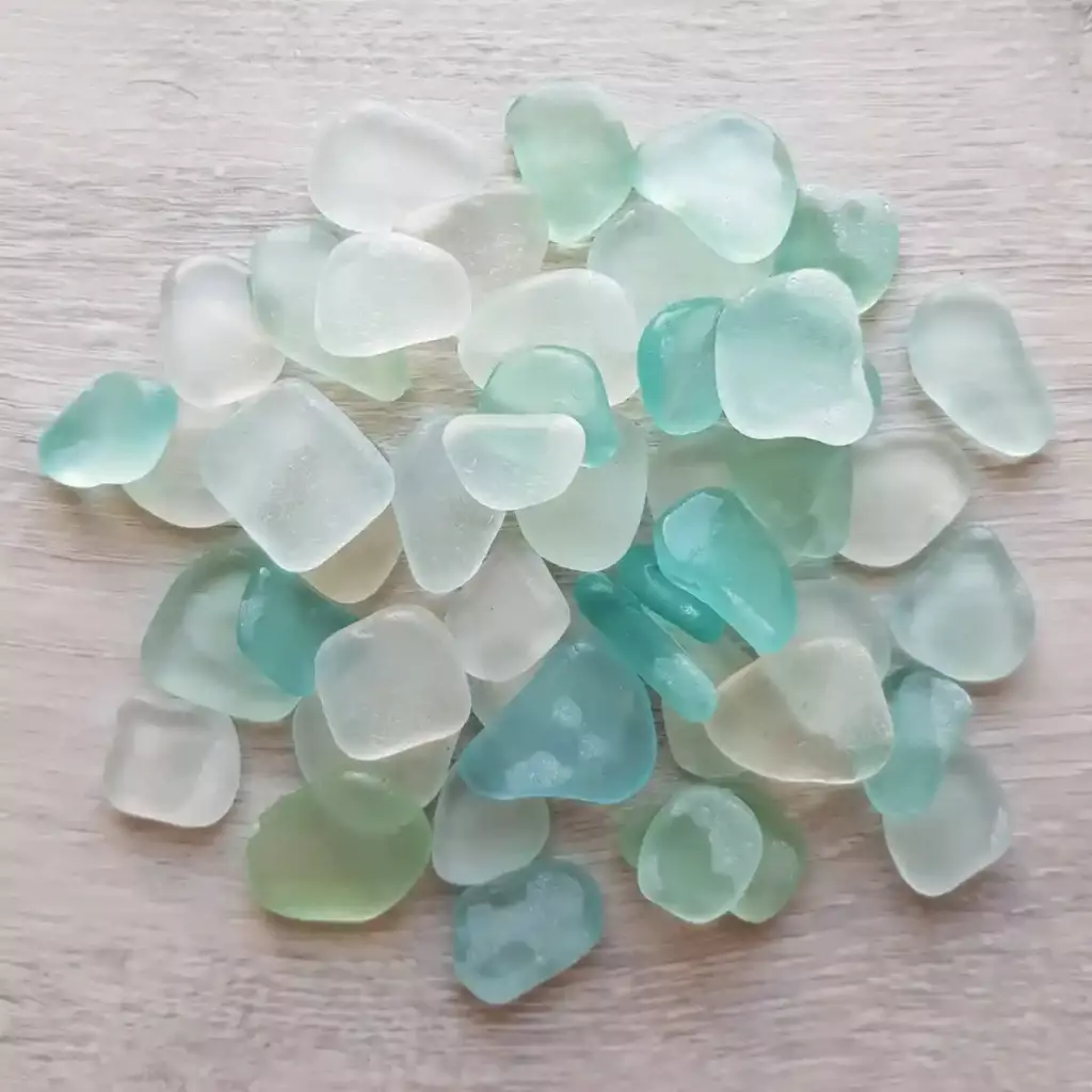 Pastel Sea Glass for Jewelry