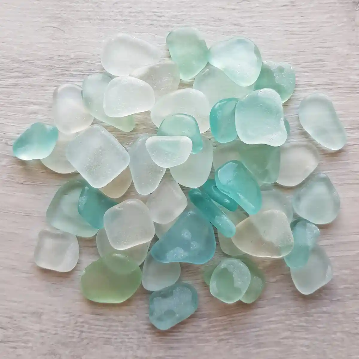 Pastel Sea Glass for Jewelry
