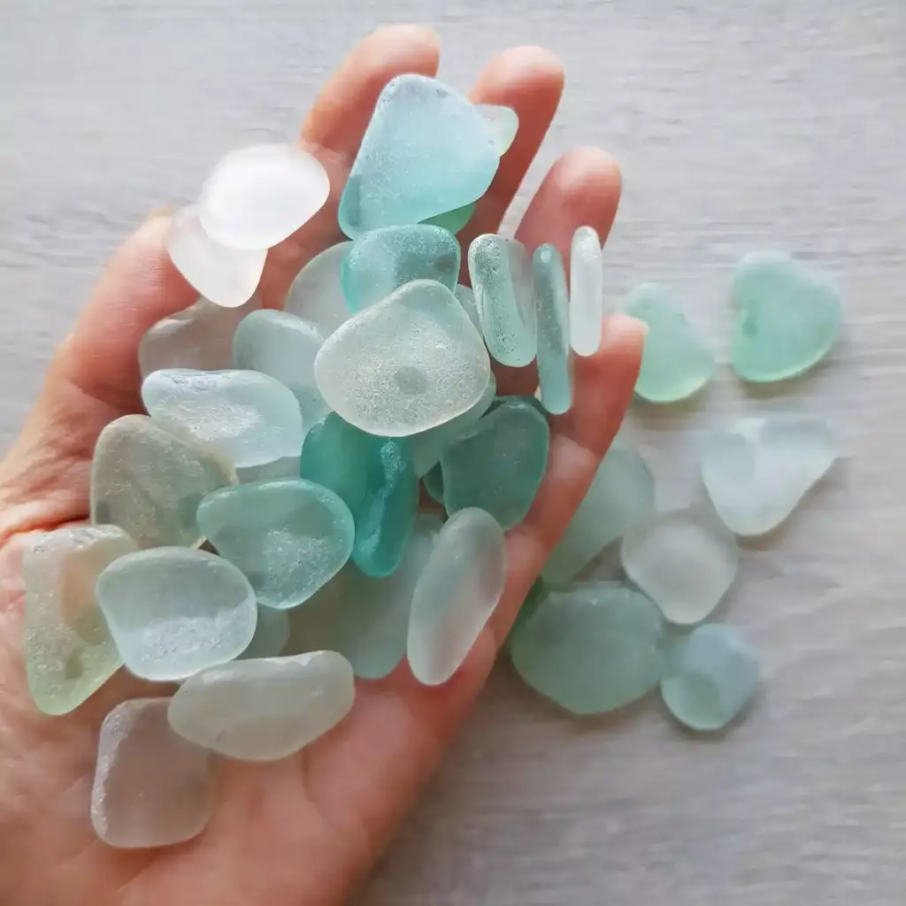Pastel Sea Glass for Jewelry