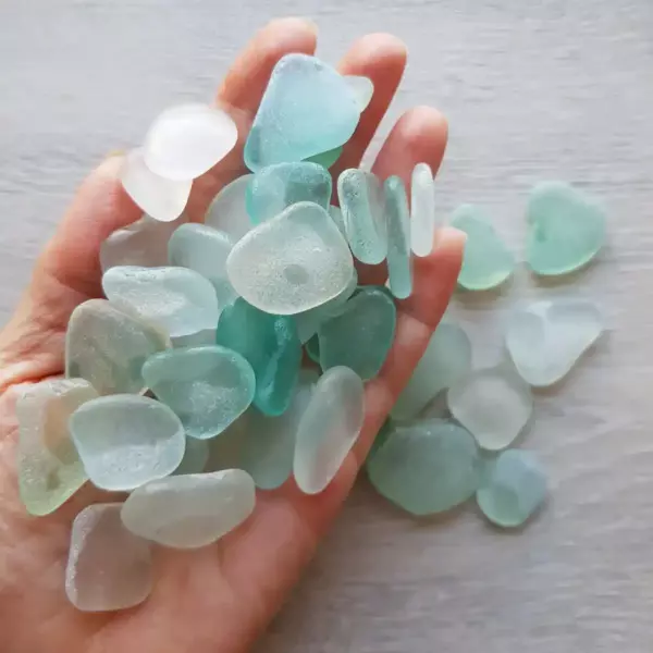 Pastel Sea Glass for Jewelry