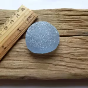 Fosty Cornflower Blue Bottom - Japan Sea glass