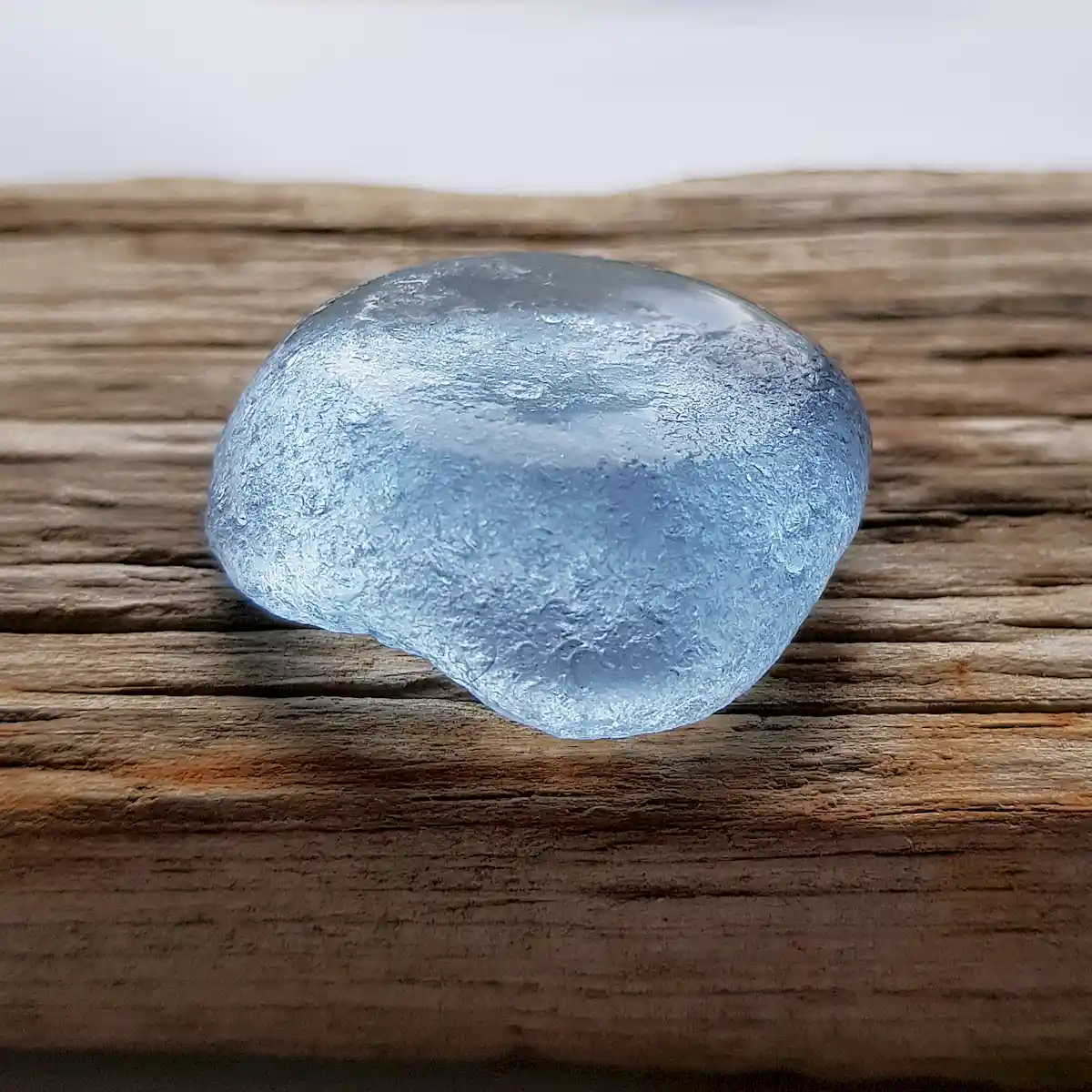 Fosty Cornflower Blue Bottom - Japan Sea glass