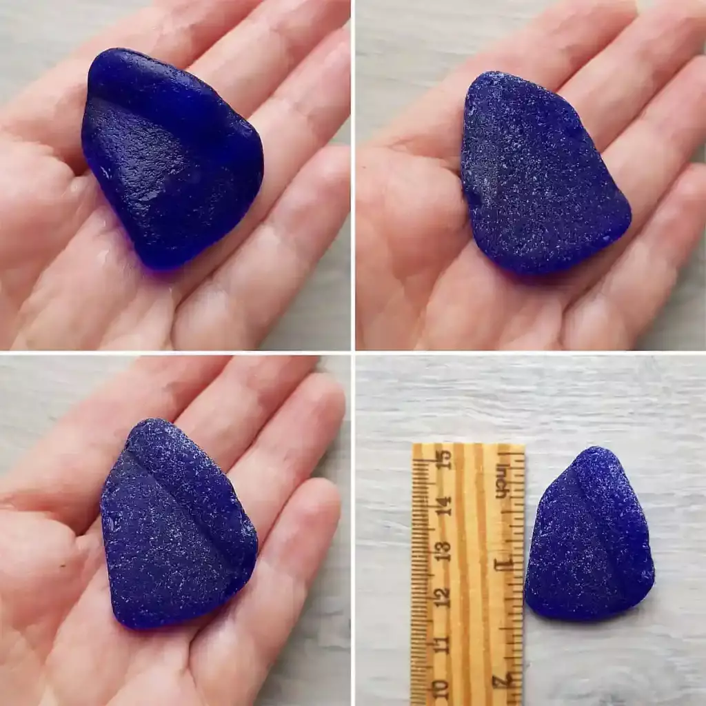 Gorgeous Large Cobalt Blue Sea Glass -Japan Sea glass