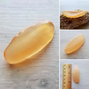 Large Peach Sea Glass