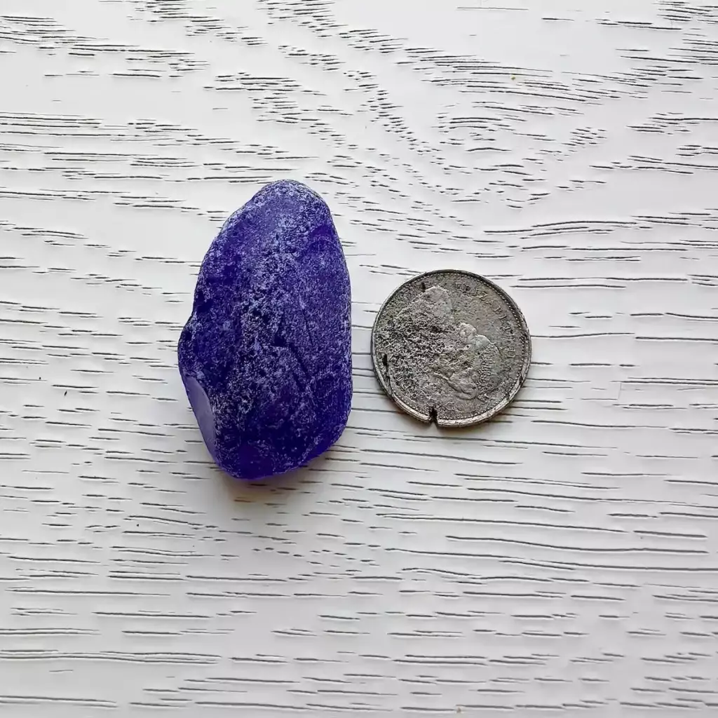 Extra Thick Cobalt Blue Sea Glass