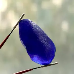 Extra Thick Cobalt Blue Sea Glass - Japan Sea glass
