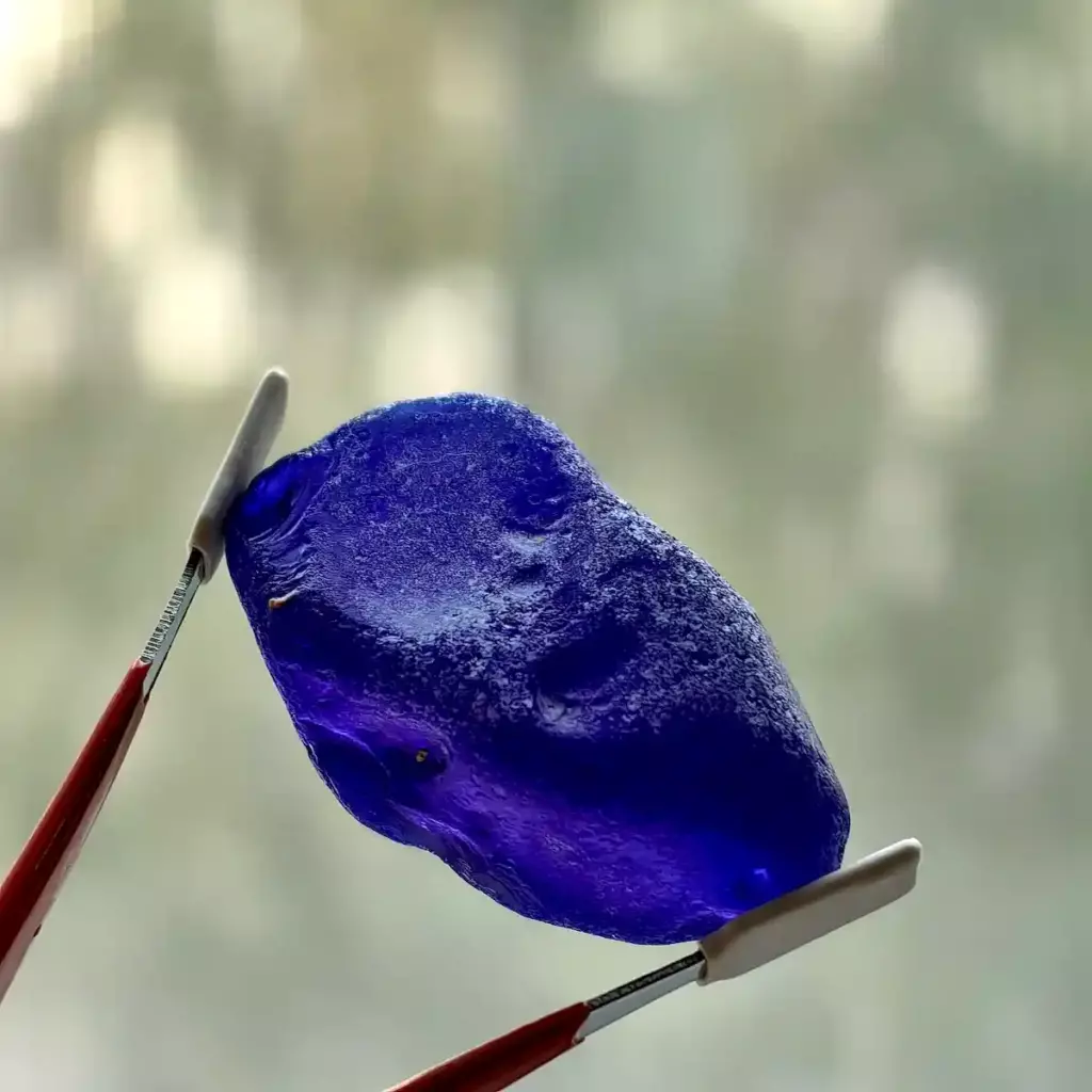 Extra Thick Cobalt Blue Sea Glass