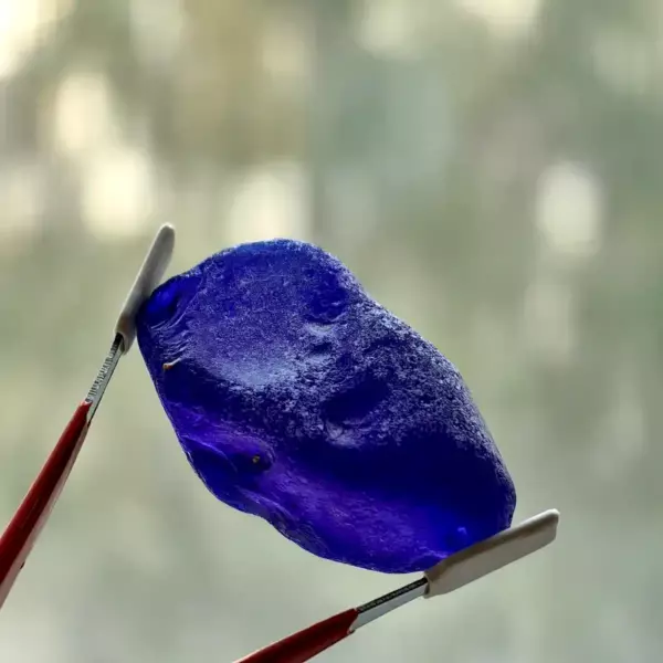 Extra Thick Cobalt Blue Sea Glass
