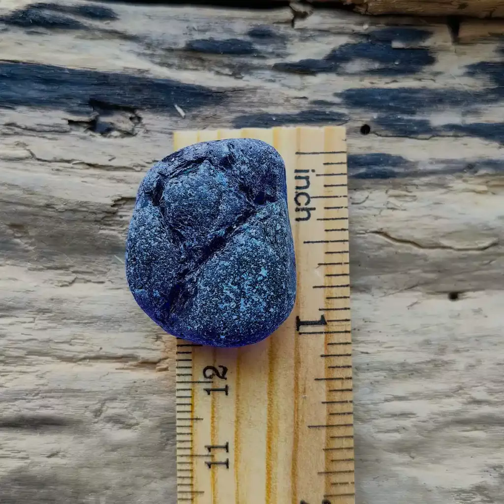 Old Genuine Cobalt Blue Sea Glass