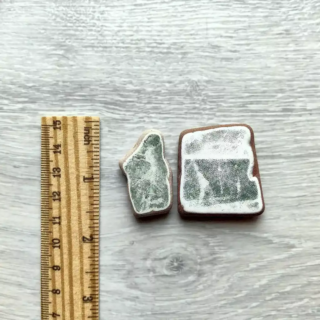 Large sea pottery set - Japan Sea Glass