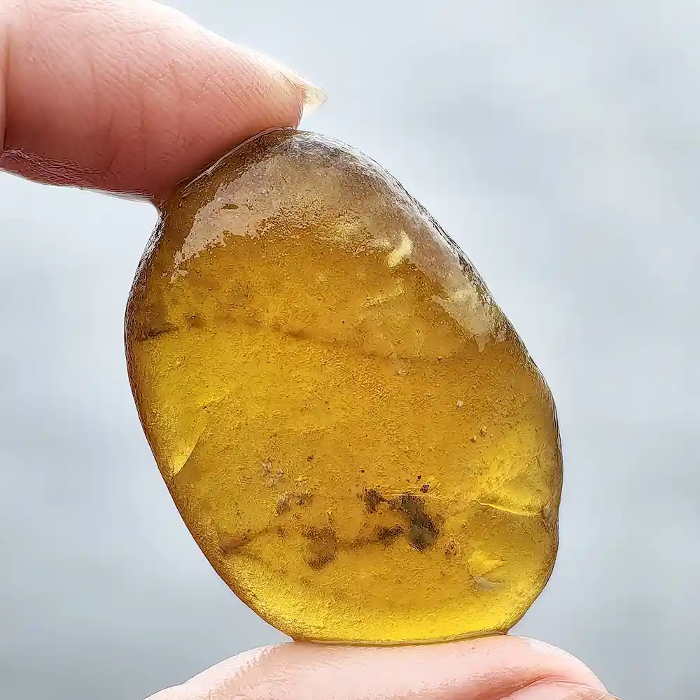 Amber Bonfire Glass