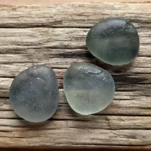 Gorgeous Gray Sea Glass for collectors and jewelry - Japan Sea glass
