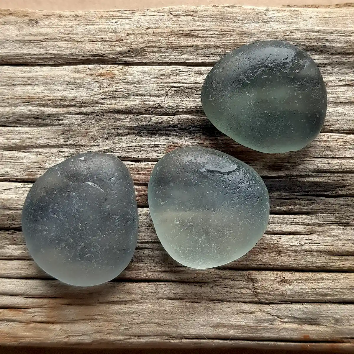 Gorgeous Gray Sea Glass for collectors and jewelry - Japan Sea glass
