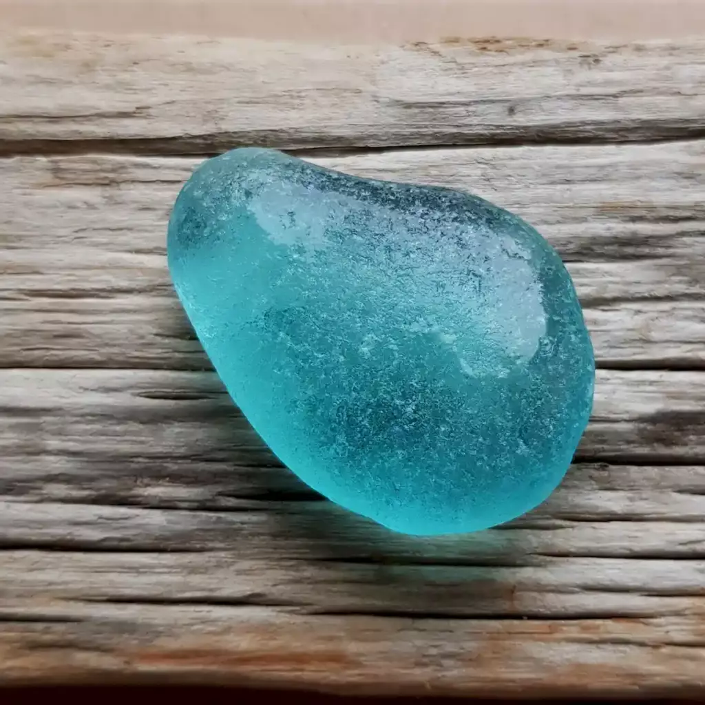 Extra Large Rare Turquoise Sea Glass - Japan Sea glass